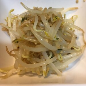 簡単‼電子レンジでもやしナムル♡